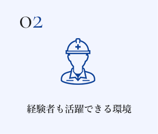 経験者も活躍できる環境